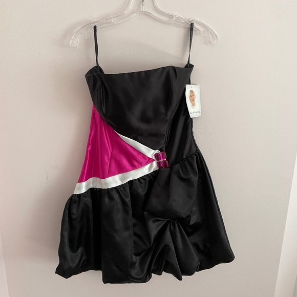 Vintage Jessica McClintock Gunne Sax Dress NWT Size 9 Rhinestones - Picture 1 of 7